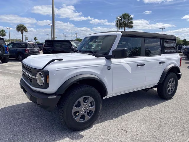 2026 Oxford White Ford Bronco Big Bend 4X4 Convertible