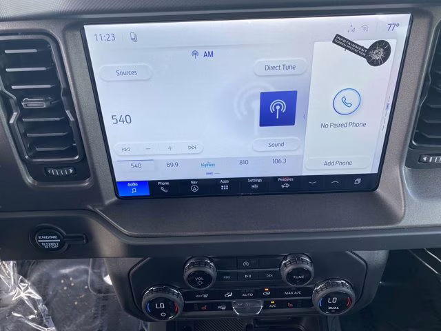 2026 Shadow Black Ford Bronco Big Bend 4X4 Convertible