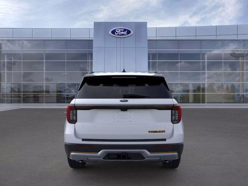 2026 Space White Metallic Ford Explorer Tremor 4X4 SUV