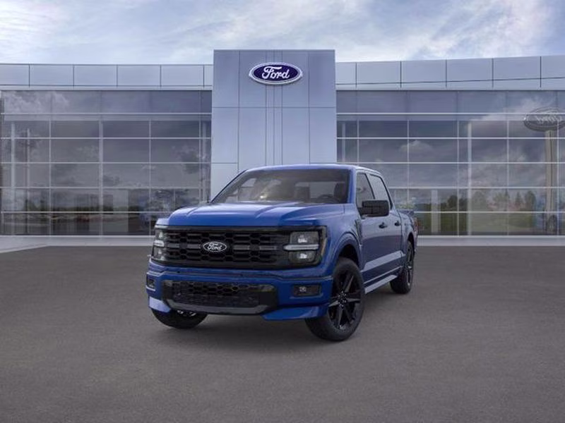 2026 Argon Blue Metallic Ford F-150 STX 4X4 Truck