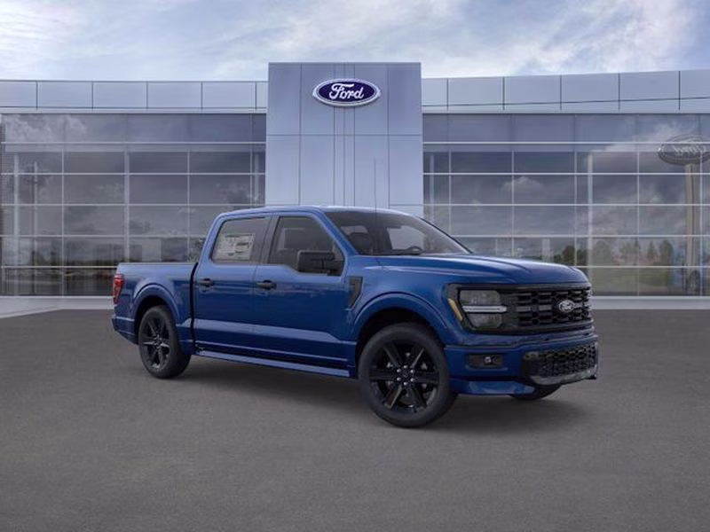 2026 Argon Blue Metallic Ford F-150 STX 4X4 Truck