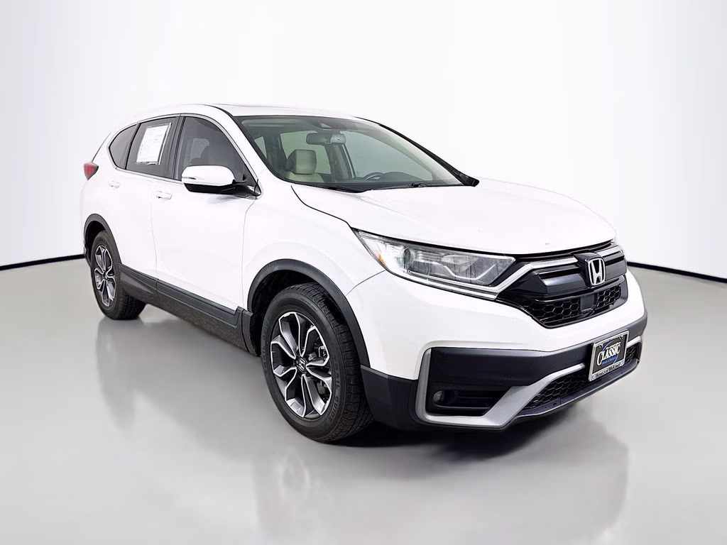 2021 White Honda CR-V EX-L FWD SUV
