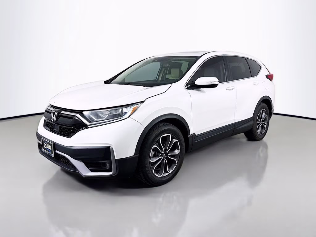 2021 White Honda CR-V EX-L FWD SUV