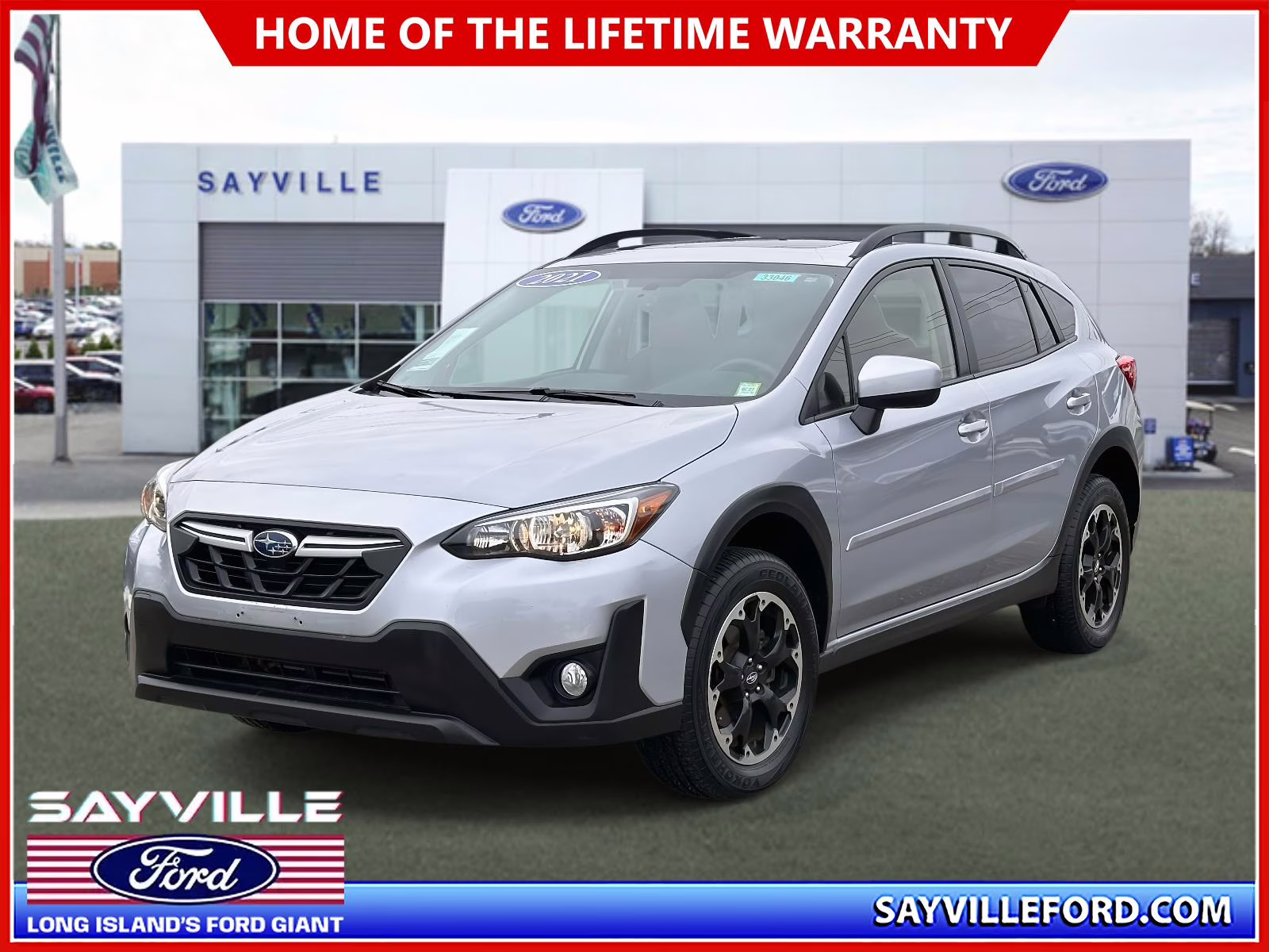 2021 Ice Silver Metallic Subaru Crosstrek Premium CVT AWD SUV