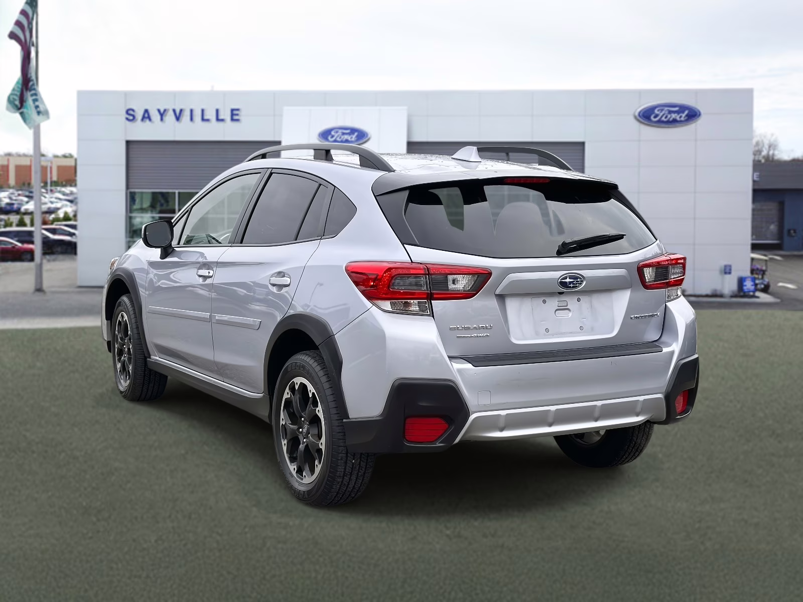 2021 Ice Silver Metallic Subaru Crosstrek Premium CVT AWD SUV