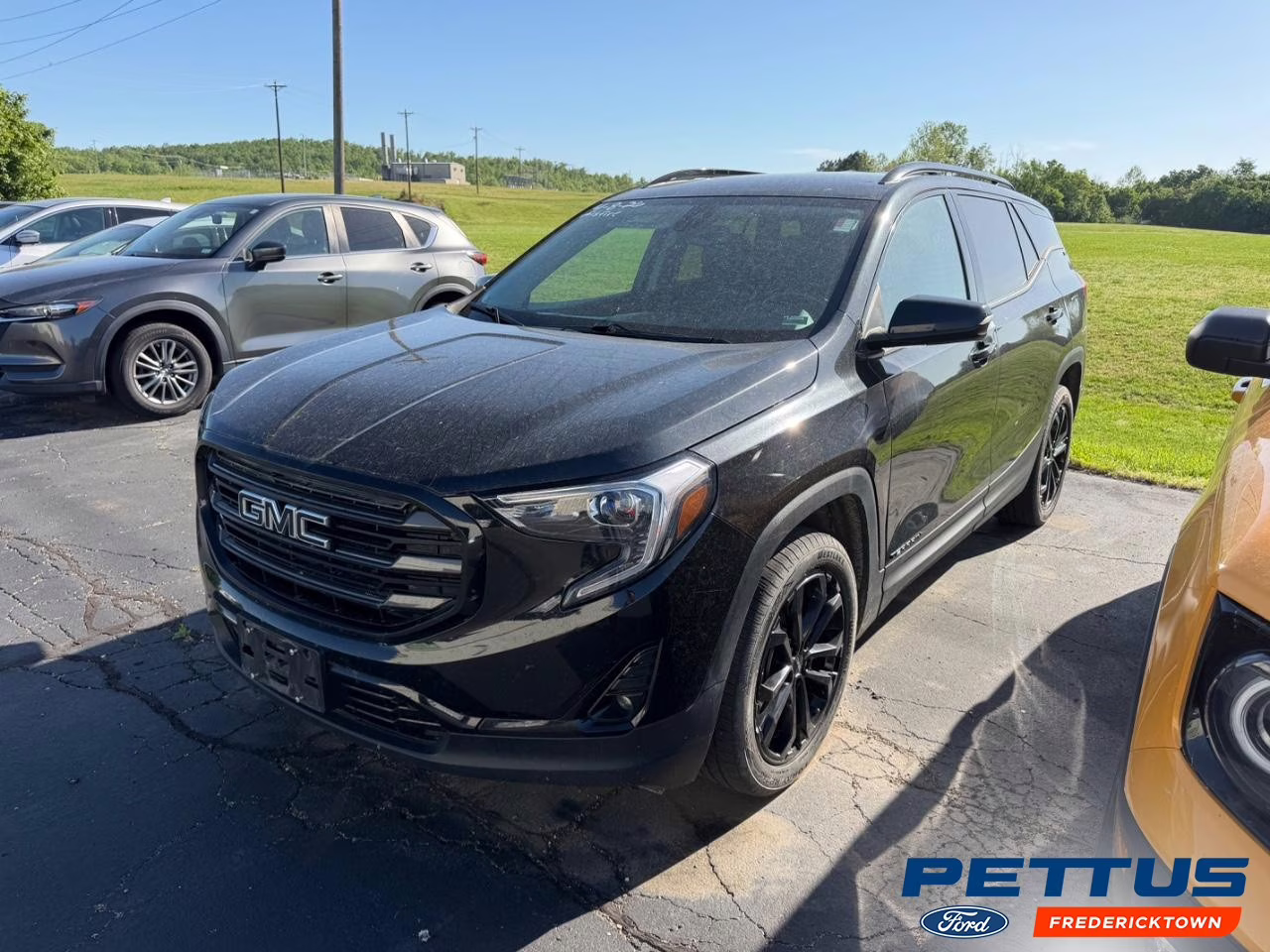 2021 Ebony Twilight Metallic GMC Terrain SLT AWD SUV