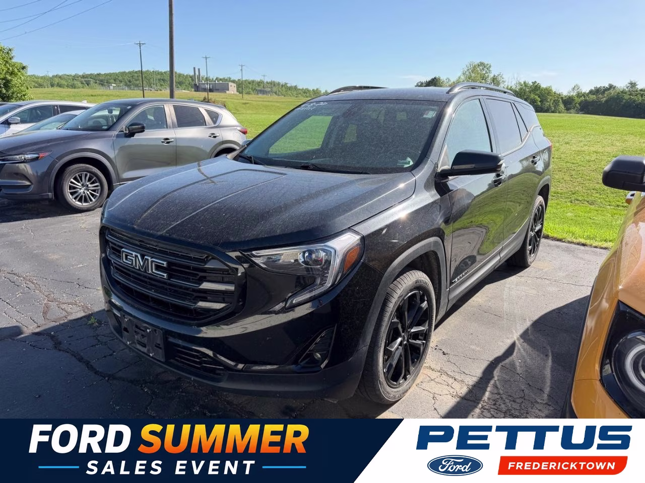 2021 Ebony Twilight Metallic GMC Terrain SLT AWD SUV