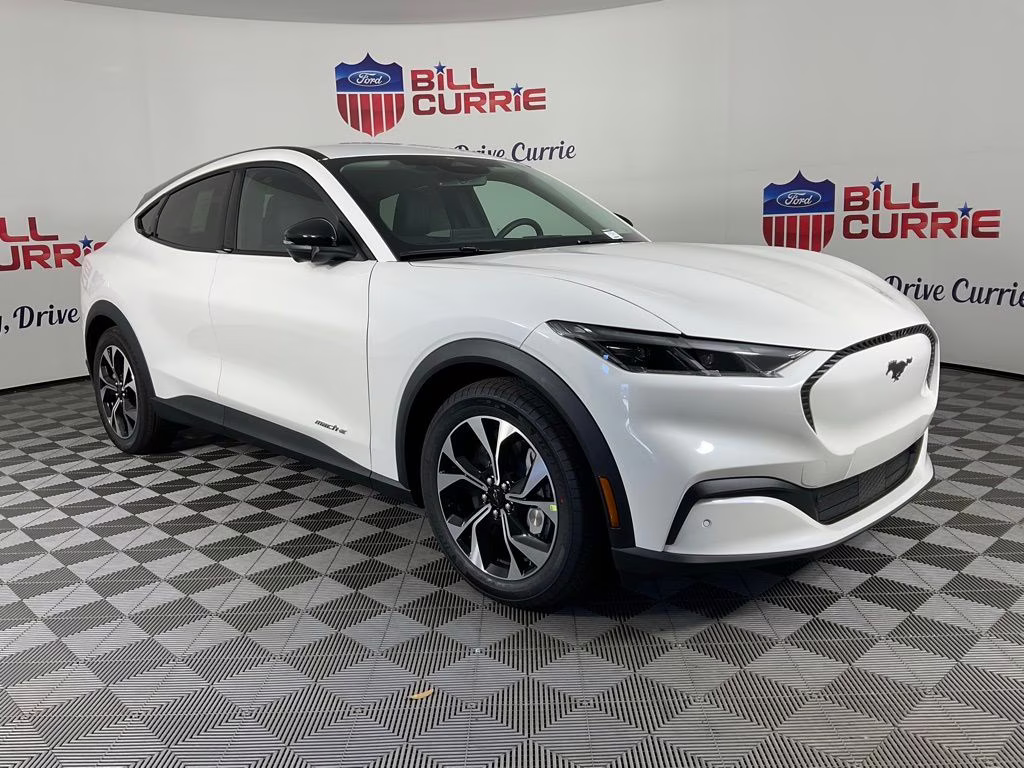 2026 White Metallic Ford Mustang Mach-E Select RWD SUV