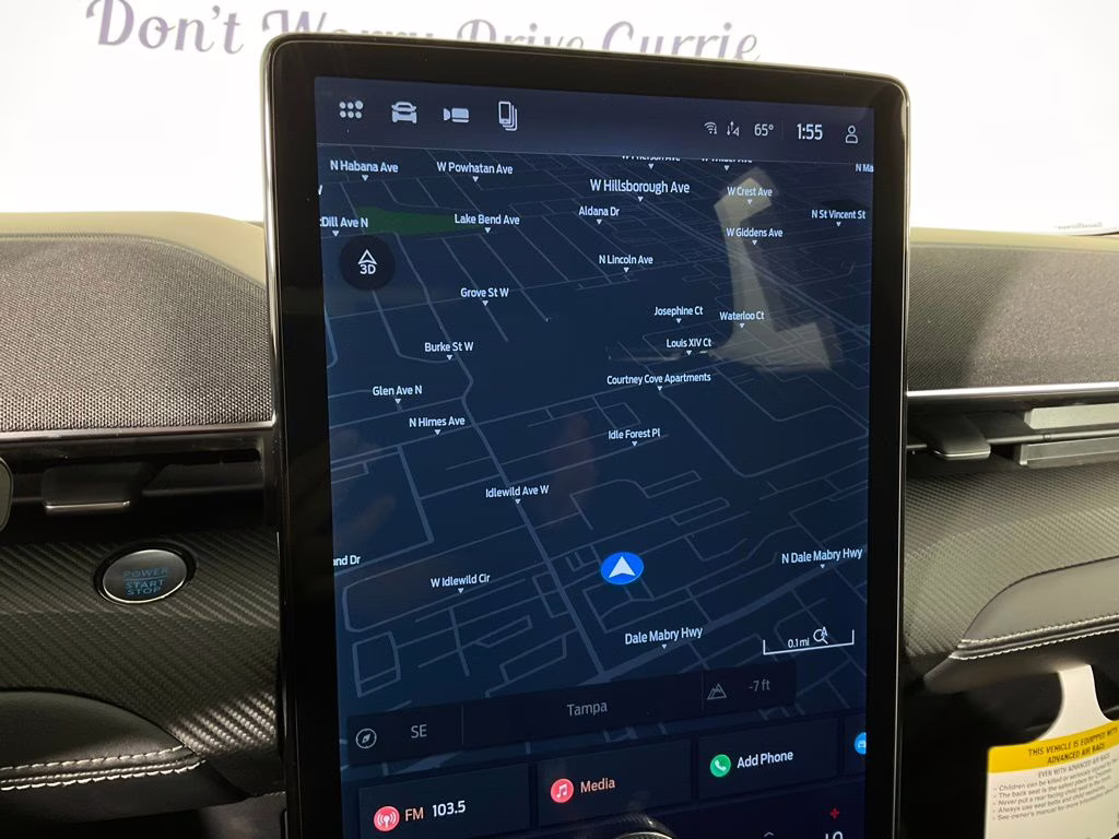 2026 White Metallic Ford Mustang Mach-E Select RWD SUV