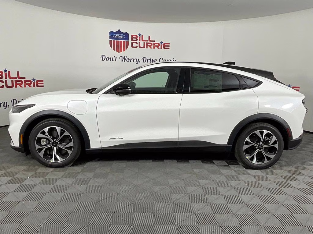 2026 White Metallic Ford Mustang Mach-E Select RWD SUV