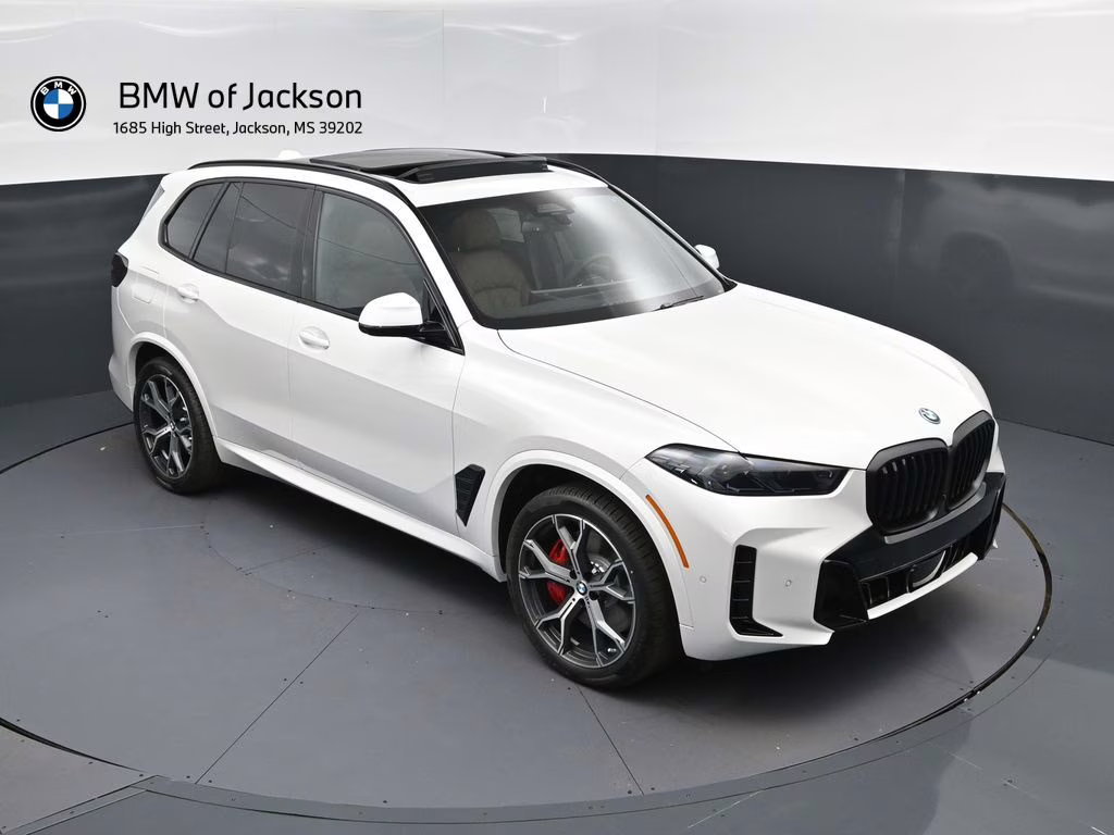 2026 Mineral White Metallic BMW X5 xDrive50e AWD SUV