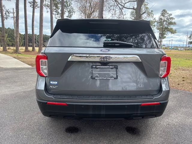 2022 Gray Metallic Ford Explorer XLT RWD SUV