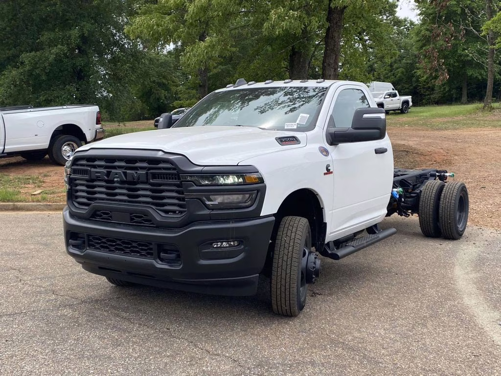 2026 Bright White Clearcoat Ram 3500 Tradesman 4X4 Truck