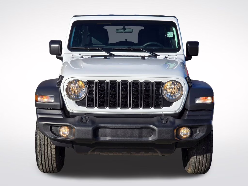 2026 Bright White Clearcoat Jeep Wrangler Sport 4X4 SUV