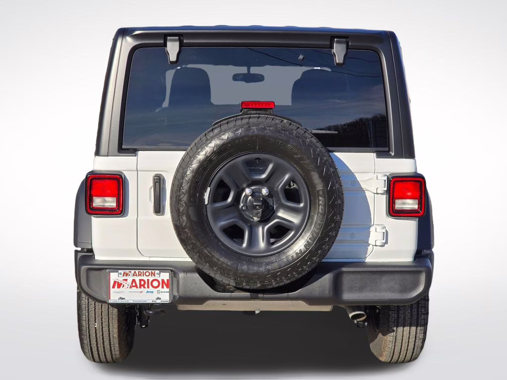 2026 Bright White Clearcoat Jeep Wrangler Sport 4X4 SUV