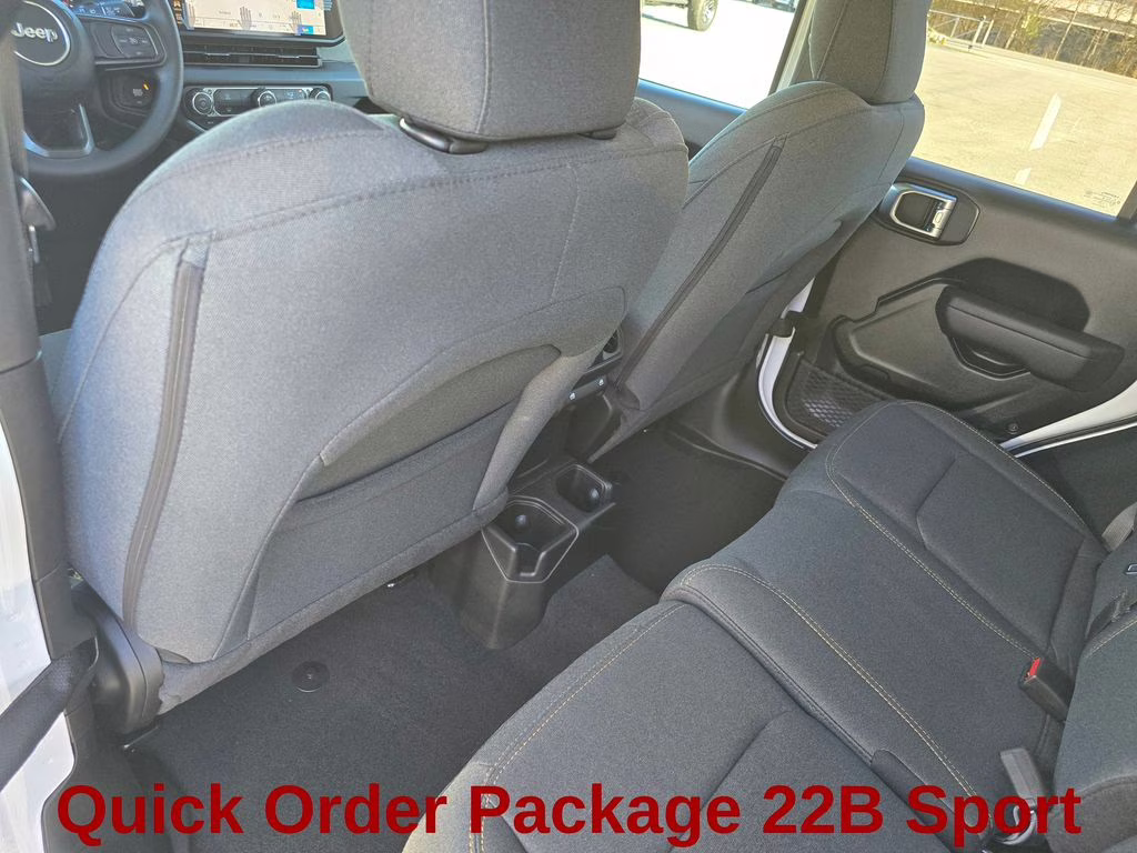 2026 Bright White Clearcoat Jeep Wrangler Sport 4X4 SUV