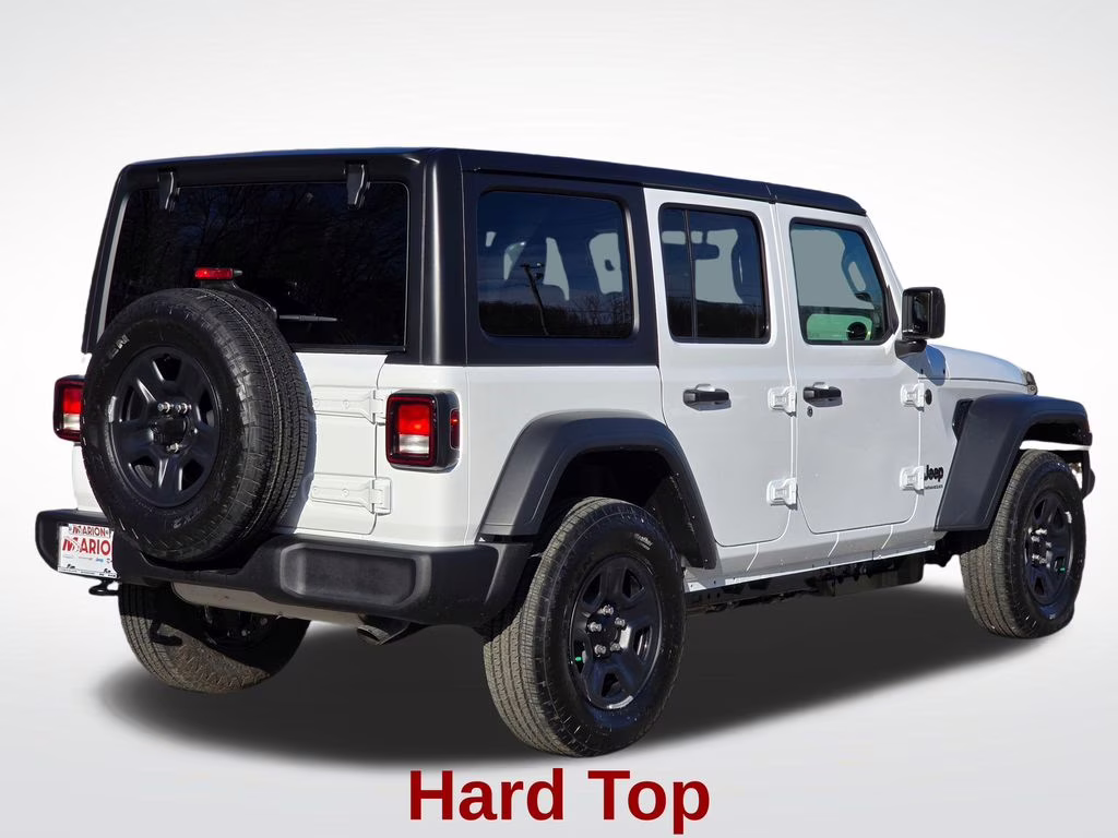 2026 Bright White Clearcoat Jeep Wrangler Sport 4X4 SUV