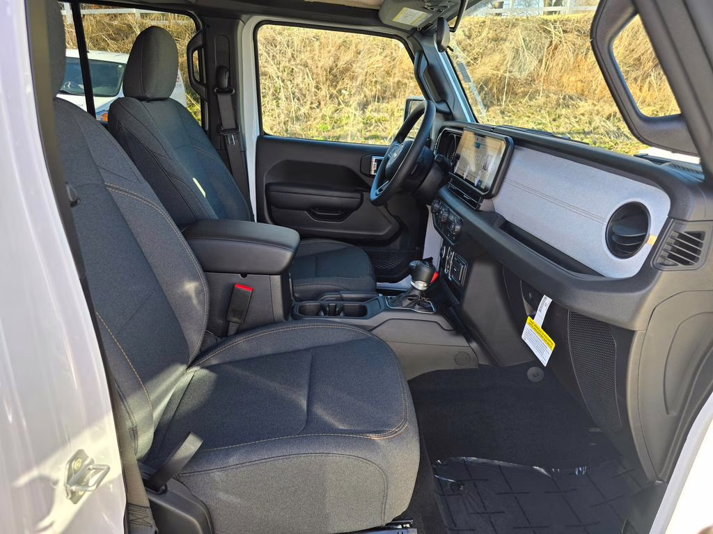 2026 Bright White Clearcoat Jeep Wrangler Sport 4X4 SUV