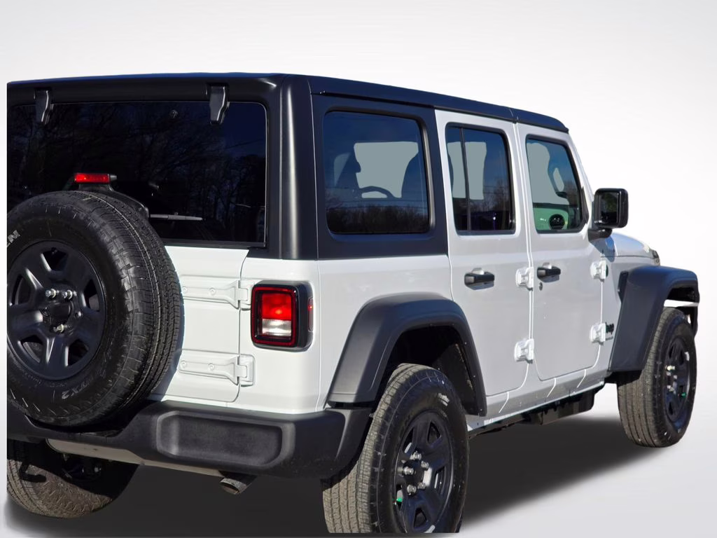 2026 Bright White Clearcoat Jeep Wrangler Sport 4X4 SUV
