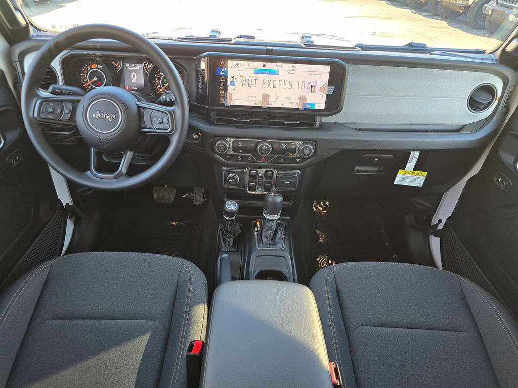 2026 Bright White Clearcoat Jeep Wrangler Sport 4X4 SUV