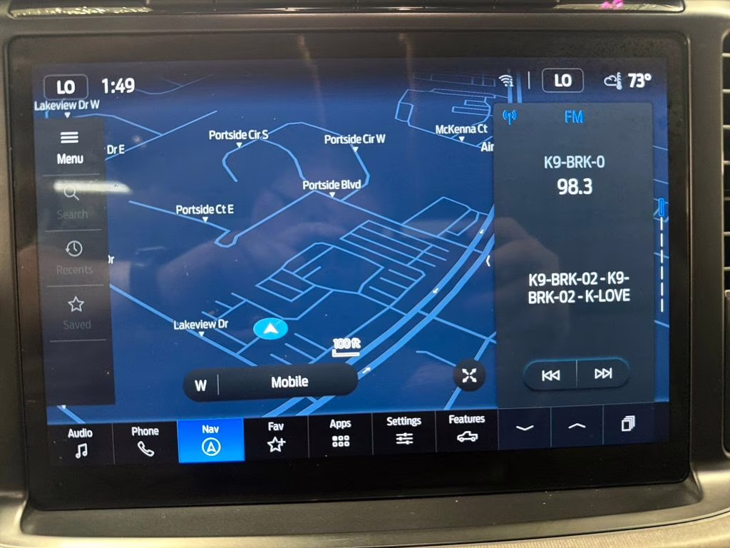 2024 Gray Metallic Ford F-150 Lariat 4X4 Truck