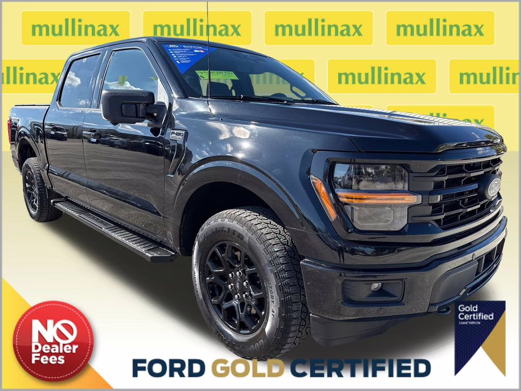 2024 Agate Black Metallic Ford F-150 XLT 4X4 Truck