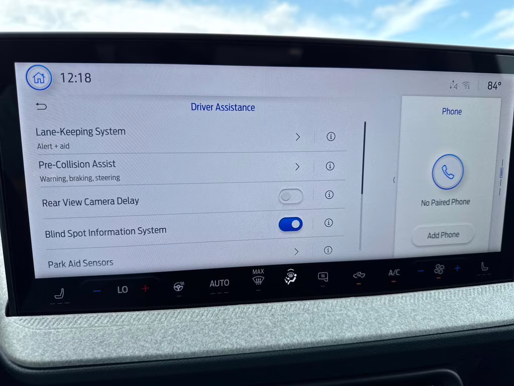 2026 Azure Gray Metallic Tri-Coat Ford Maverick XLT AWD Truck