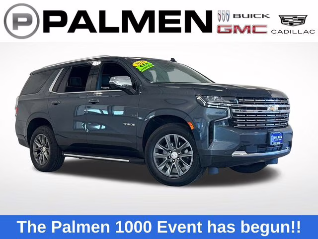 2021 Shadow Gray Metallic Chevrolet Tahoe Premier 4X4 SUV