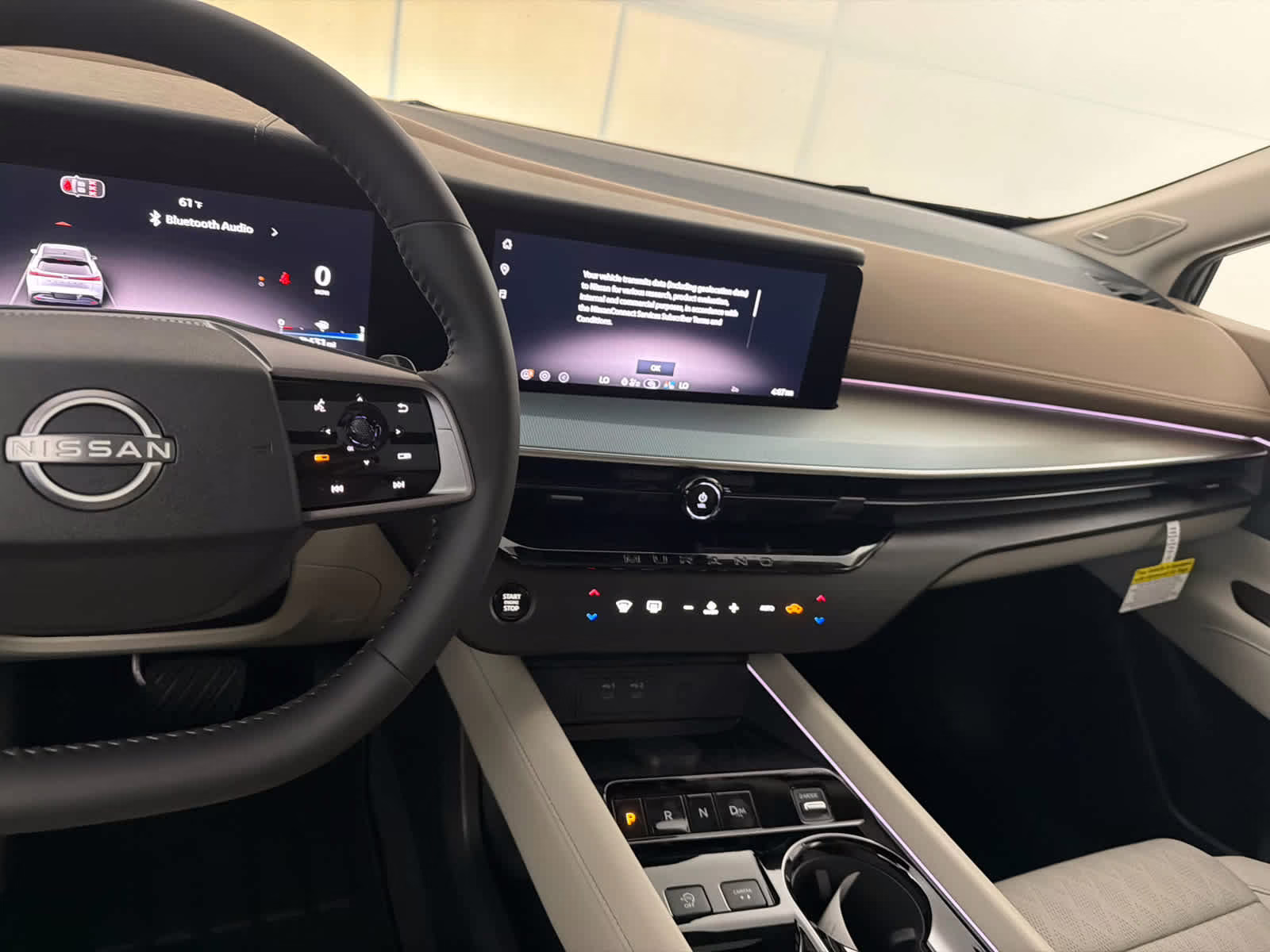 2026 Aurora Blue Pearl Metallic/Super Black Nissan Murano Platinum AWD SUV