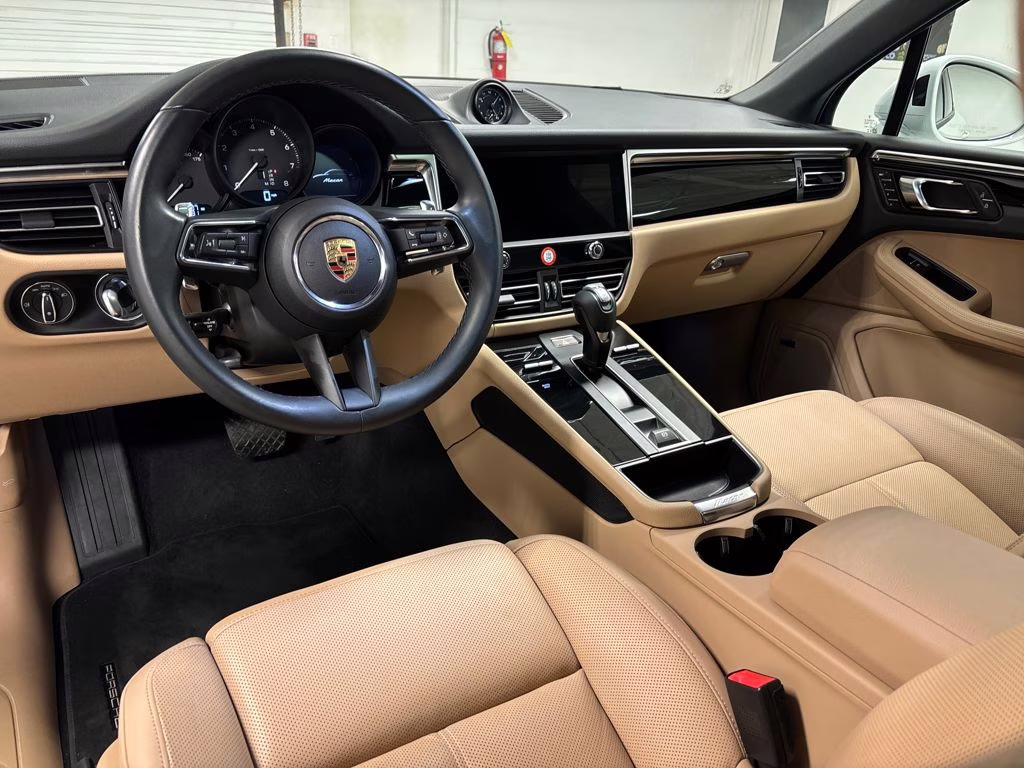 2024 White Porsche Macan Base AWD SUV