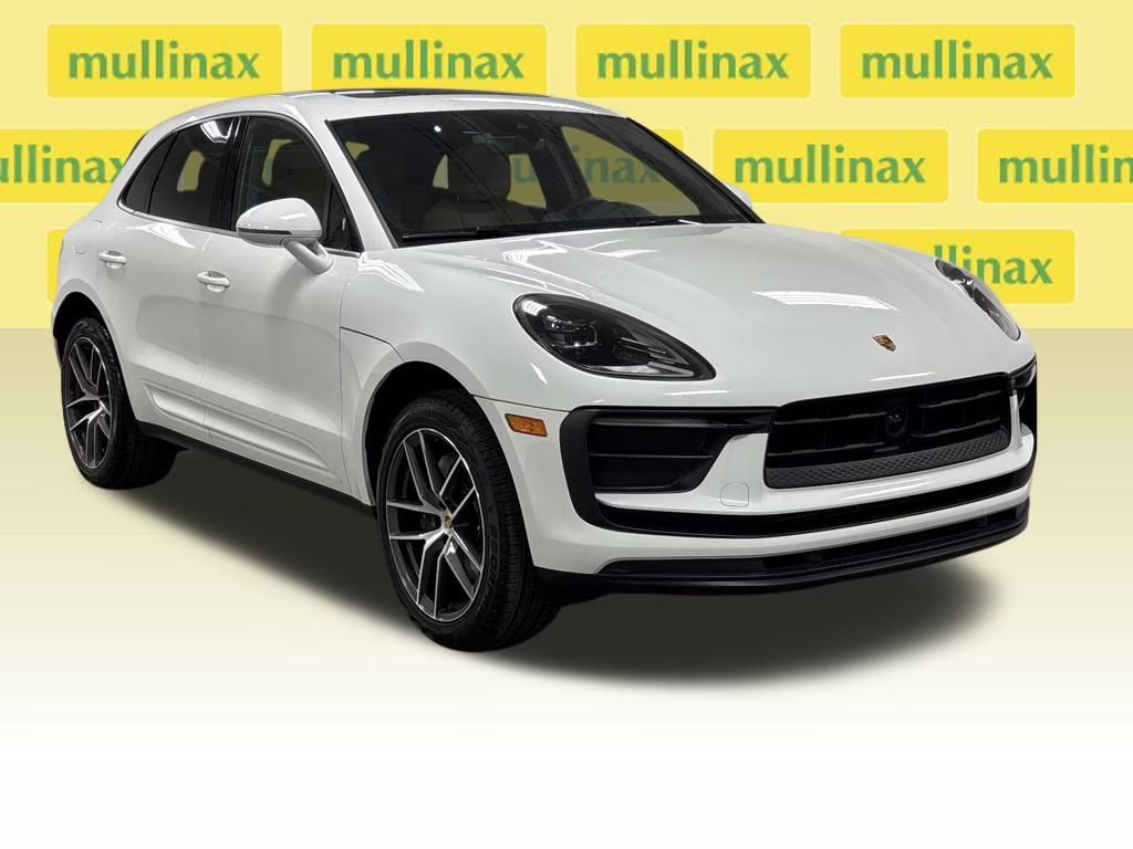 2024 White Porsche Macan Base AWD SUV