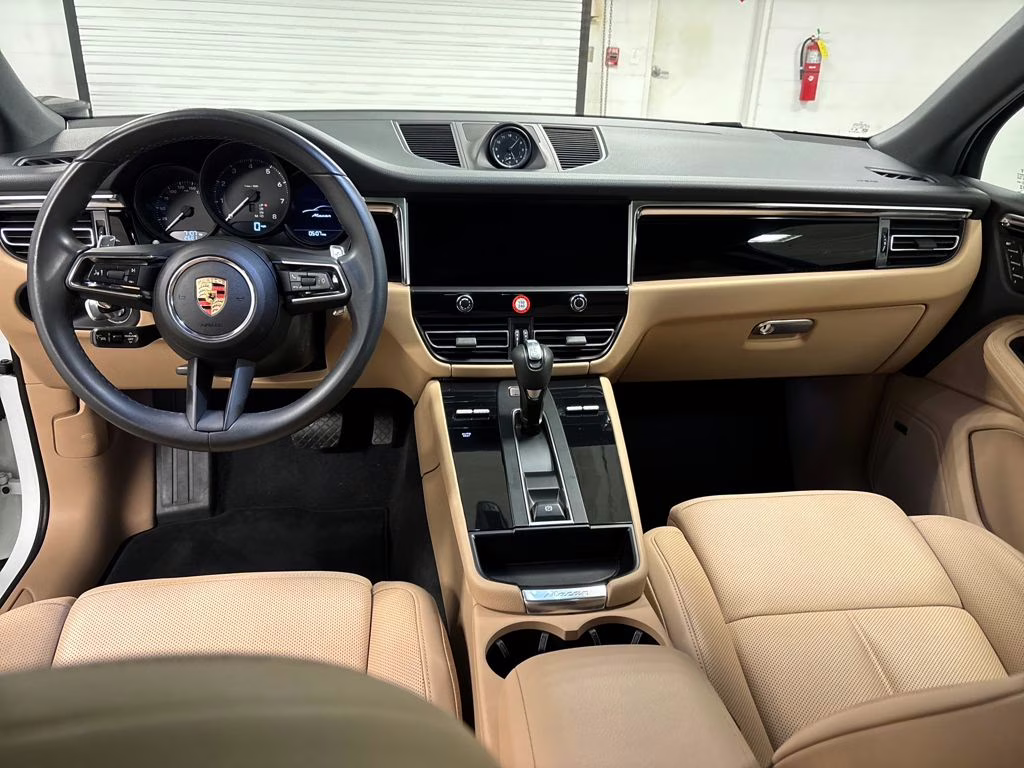 2024 White Porsche Macan Base AWD SUV