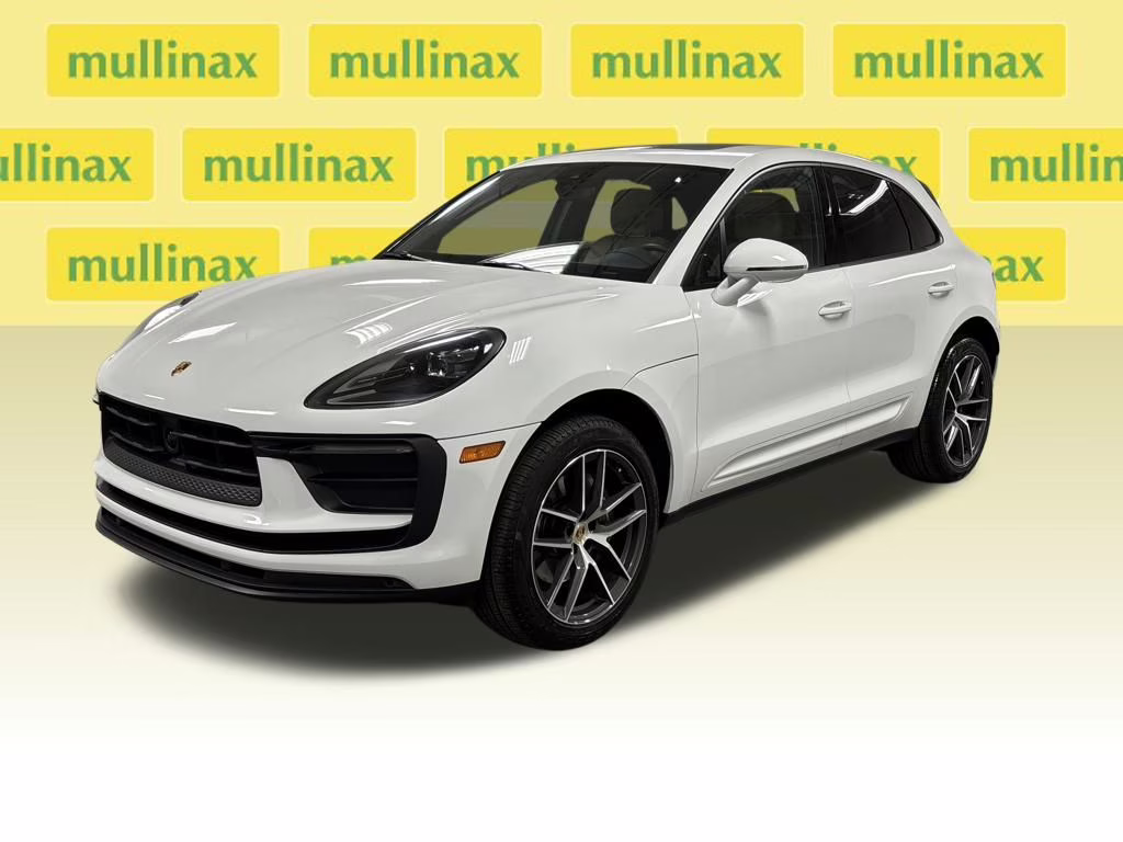 2024 White Porsche Macan Base AWD SUV