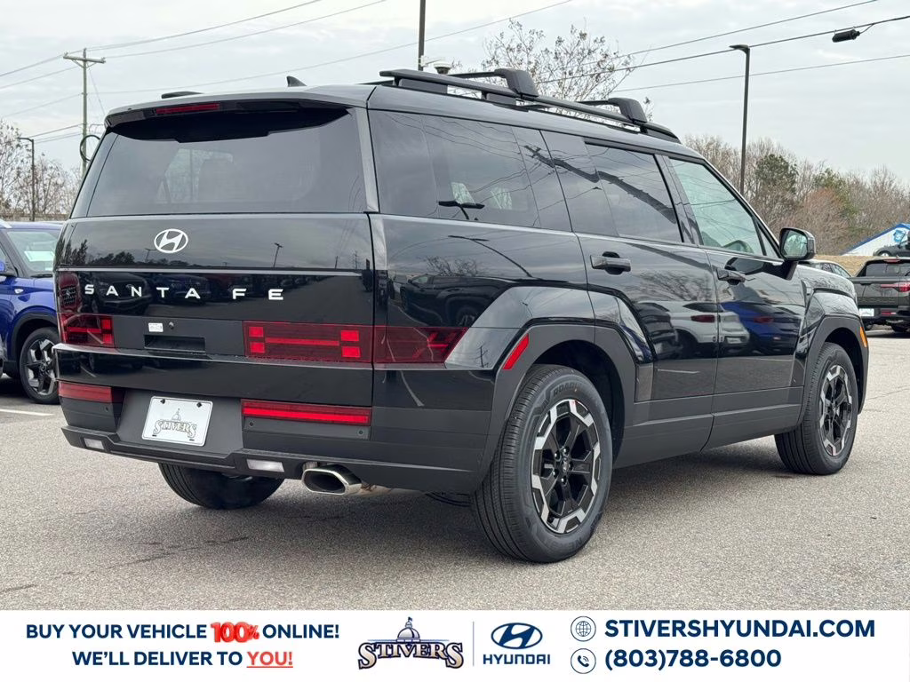 2026 Phantom Black Hyundai Santa Fe SEL FWD SUV