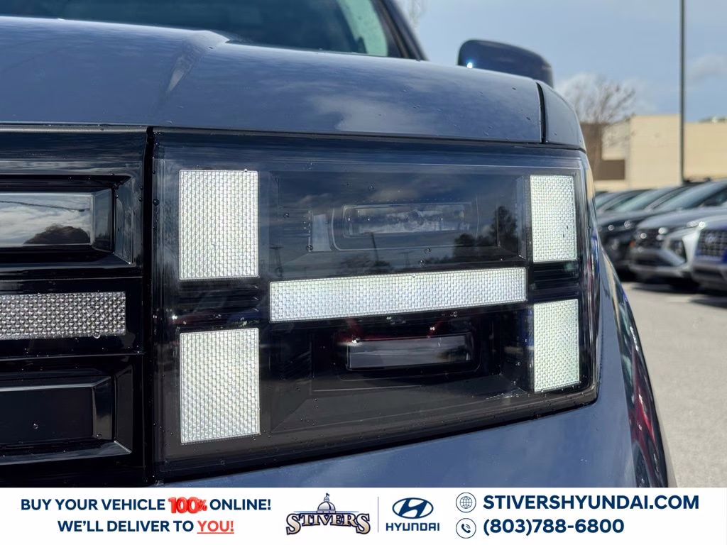 2026 Atlantis Blue Hyundai Santa Fe Hybrid Limited AWD SUV