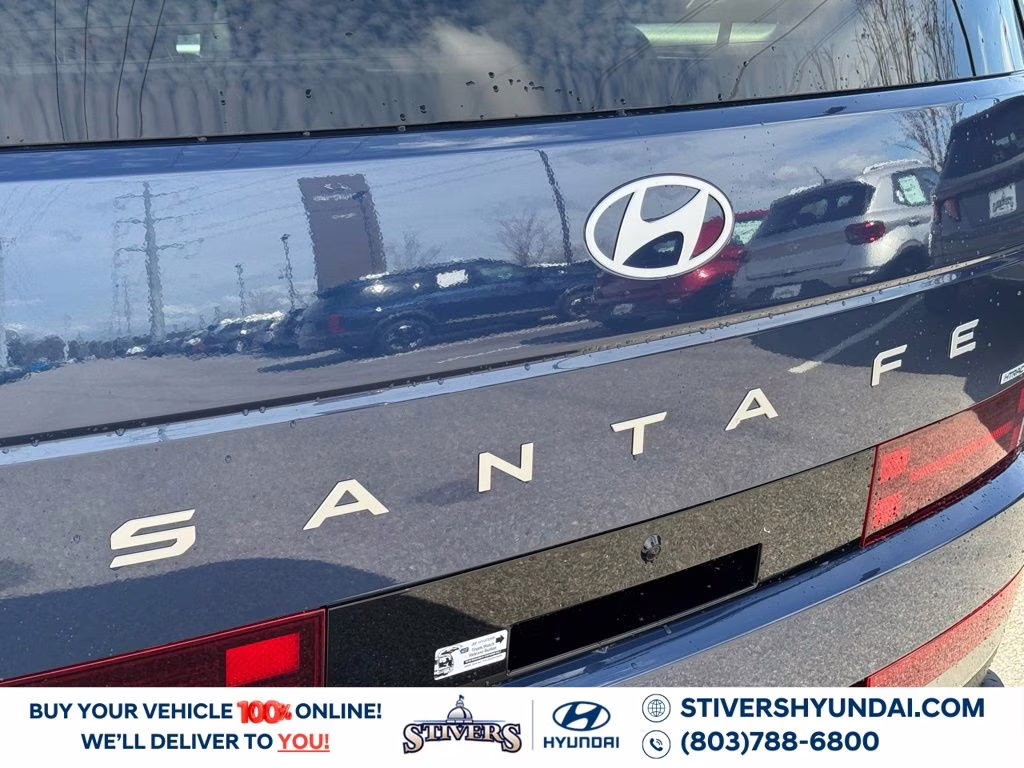 2026 Atlantis Blue Hyundai Santa Fe Hybrid Limited AWD SUV