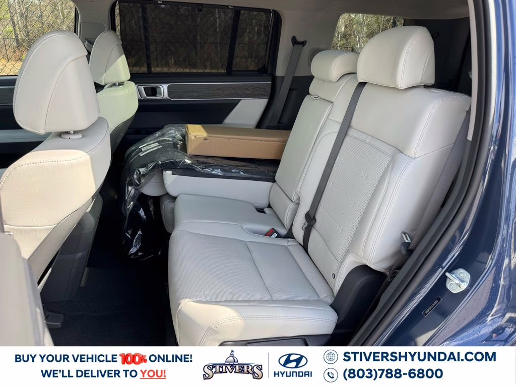 2026 Atlantis Blue Hyundai Santa Fe Hybrid Limited AWD SUV