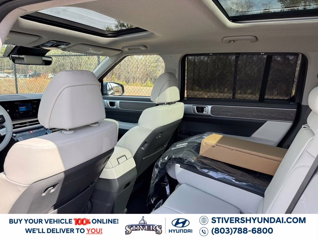 2026 Atlantis Blue Hyundai Santa Fe Hybrid Limited AWD SUV