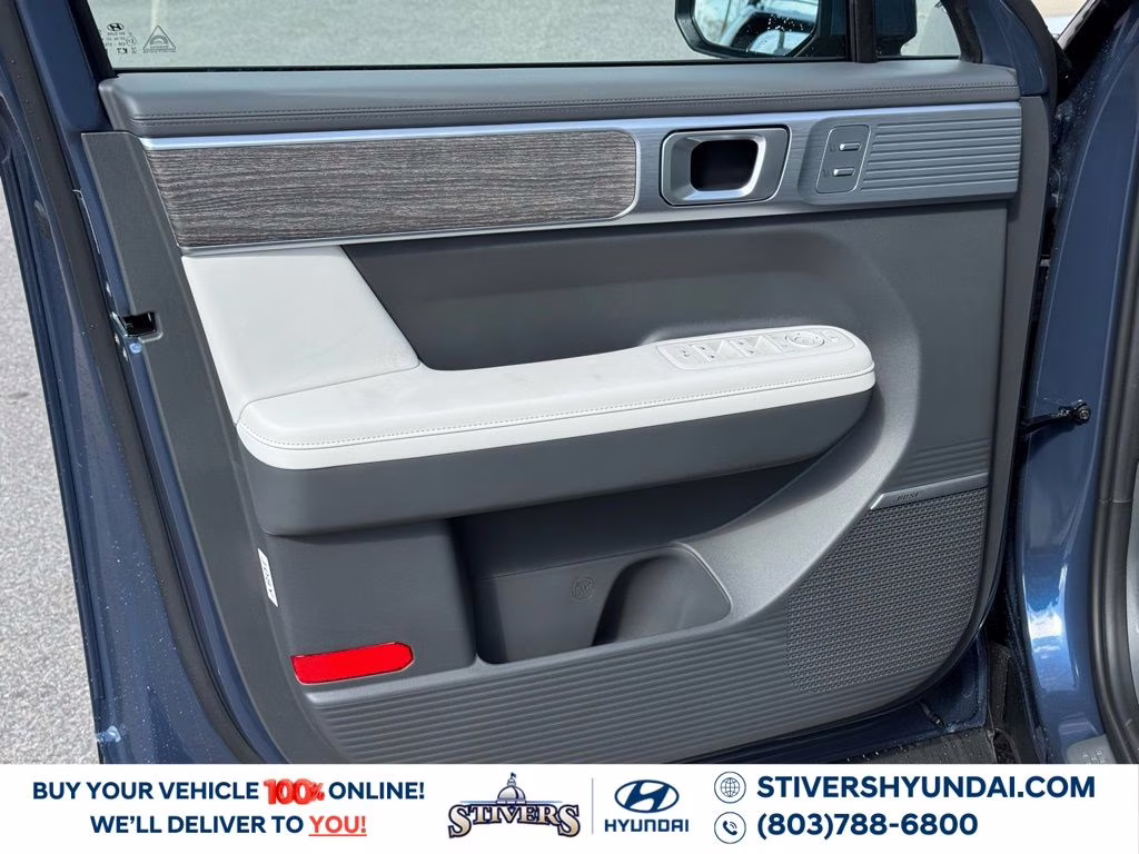 2026 Atlantis Blue Hyundai Santa Fe Hybrid Limited AWD SUV