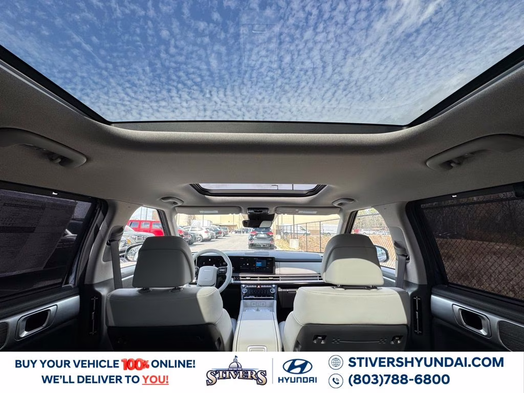 2026 Atlantis Blue Hyundai Santa Fe Hybrid Limited AWD SUV