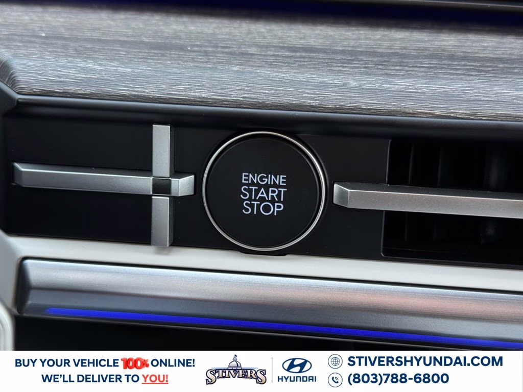 2026 Atlantis Blue Hyundai Santa Fe Hybrid Limited AWD SUV