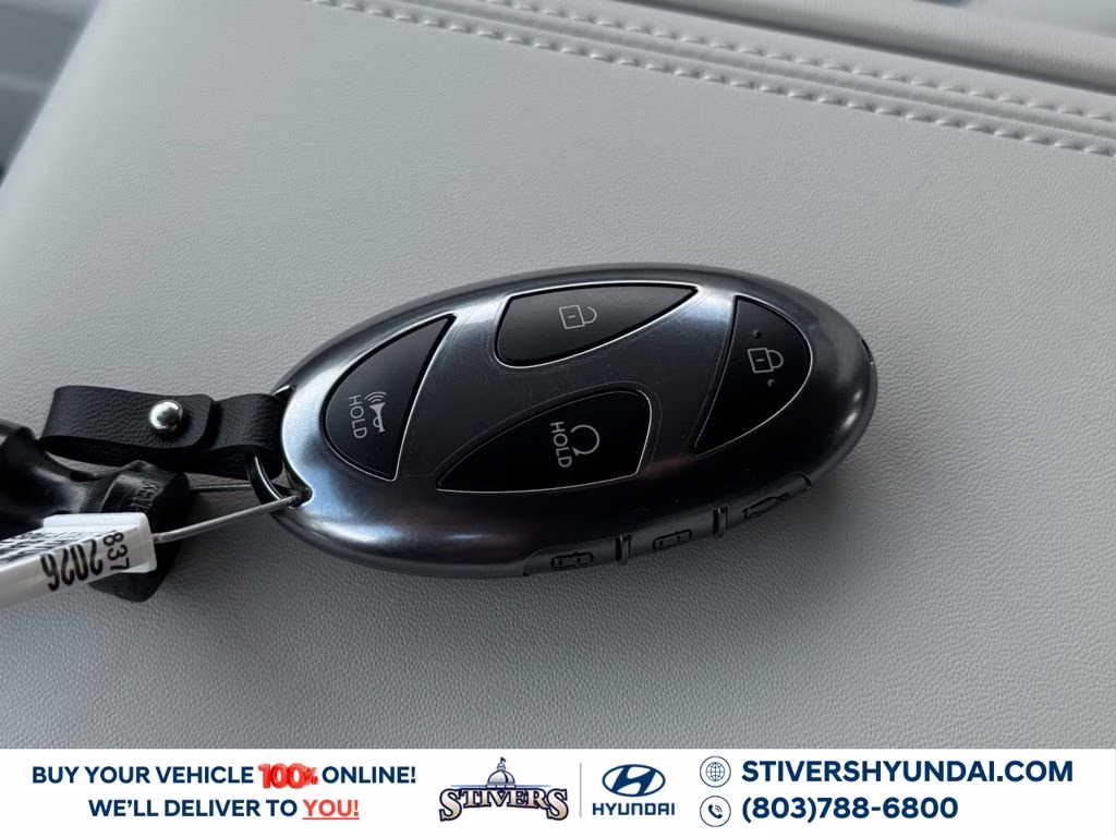 2026 Atlantis Blue Hyundai Santa Fe Hybrid Limited AWD SUV