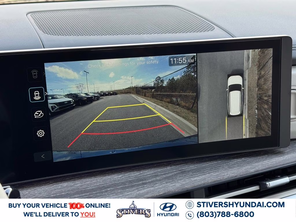 2026 Atlantis Blue Hyundai Santa Fe Hybrid Limited AWD SUV