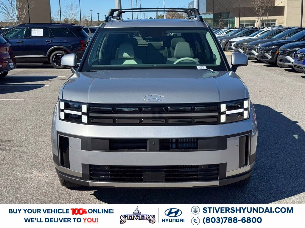 2026 Shimmering Silver Pearl Hyundai Santa Fe Limited FWD SUV