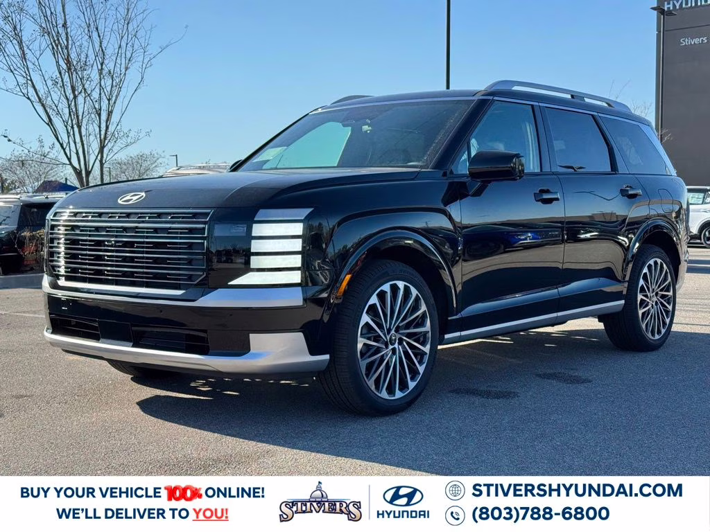 2026 Abyss Black Pearl Hyundai Palisade Calligraphy FWD SUV
