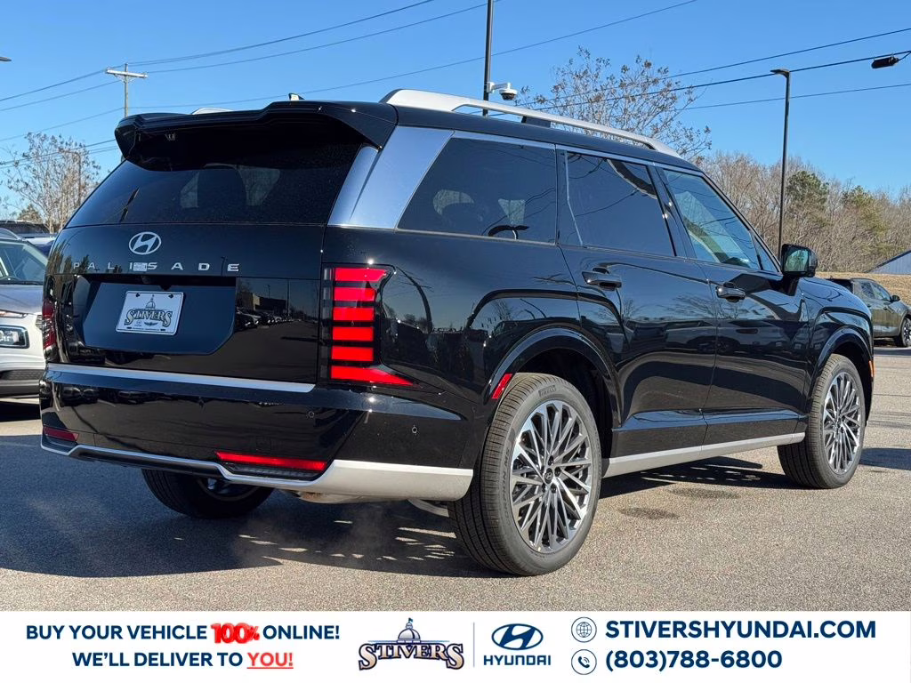 2026 Abyss Black Pearl Hyundai Palisade Calligraphy FWD SUV