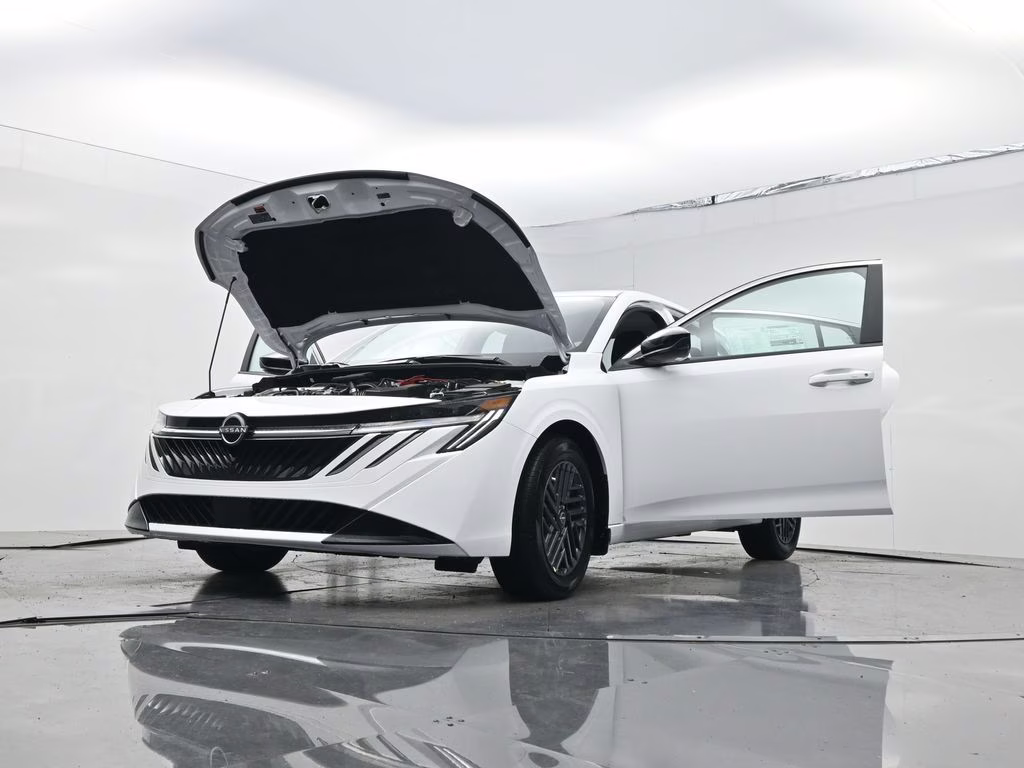 2026 Fresh Powder Nissan Sentra SV FWD Sedan