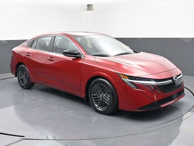 2026 Scarlet Ember Tintcoat Nissan Sentra SV FWD Sedan