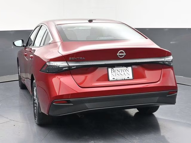 2026 Scarlet Ember Tintcoat Nissan Sentra SV FWD Sedan