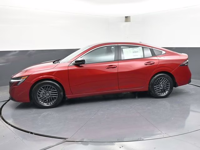 2026 Scarlet Ember Tintcoat Nissan Sentra SV FWD Sedan